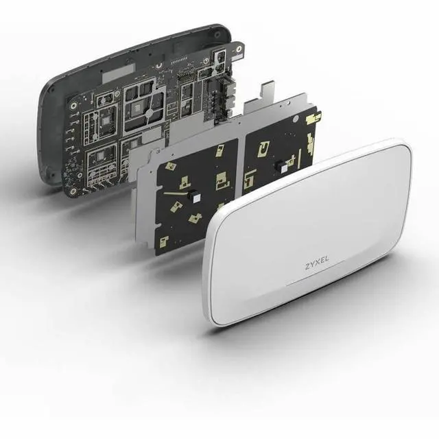Alt view image 5 of 7 - ZyXEL WBE660S WiFi 7 BE22000 Wireless MultiGig Pro Access Point, Tri-Band Operation, Smart Antenna, 10G Uplink, Mesh, Cloud, App, Direct or Controller Mgmt, POE++, Nebula Pro Pack