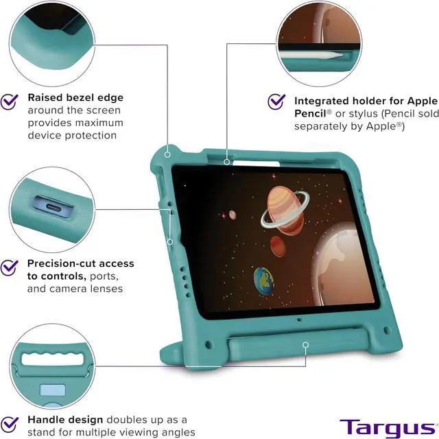 Alt view image 2 of 3 - Targus THD96405GL Carrying Case (Folio) for 10.9" to 11" Apple iPad (10th Generation), iPad Air (4th Generation), iPad Air Model THD96405GL