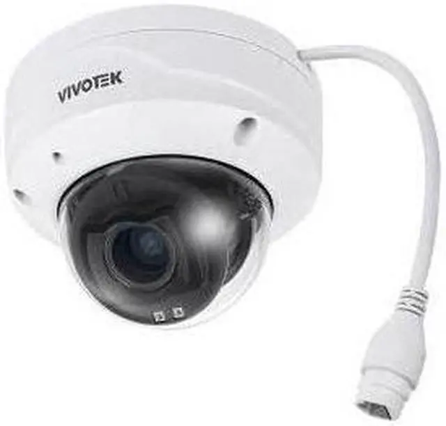 Main image of Vivotek Outdoor Fixed Dome, 5M 30fps, H.265/H.264/MJPEG, f2.8 12mm remote focal lens, D/N, IR 30m, PoE, Smart VCA, Vision Object Analytics, Smart VCA, Vision Object A