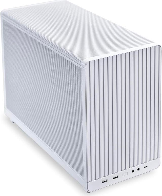 Main image of Lian Li A3W.US mATX 26.3L micro form factor chassis- Supports up to 360 radiator and 10 x 120mm fans- Supports standard ATX PSUs-In collaboration with DAN Cases (White)