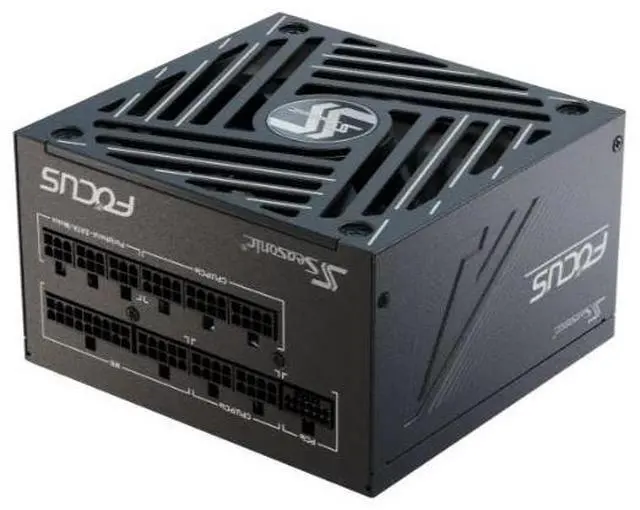 Alt view image 2 of 4 - Seasonic 1000W 80+ Gold Full-Modular Nvidia RTX 30/40 Super & AMD GPU Compatible Power Supply FOCUS GX-1000 (ATX3)