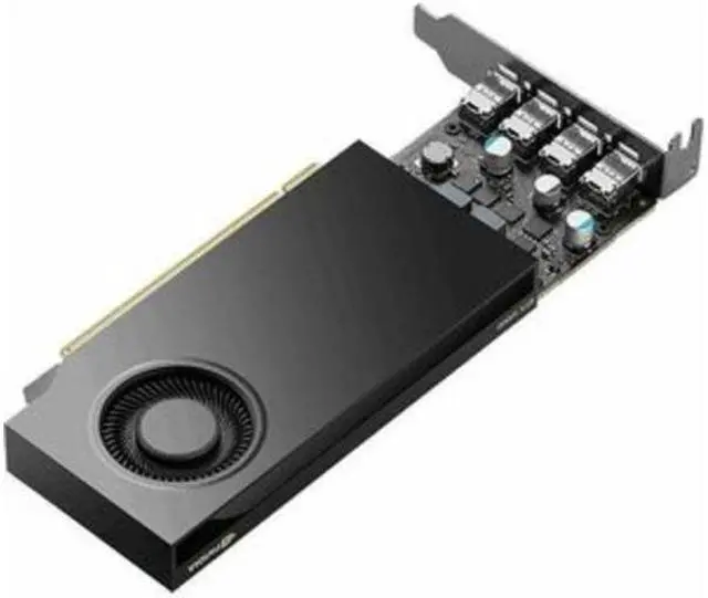 Alt view image 4 of 8 - PNY Technologies NVIDIA RTX A1000 Professional Graphics Board NVIDIA RTX A1000 Small Form Factor NVIDIA Ampere Architecture 8GB GDDR6 GPU Memory