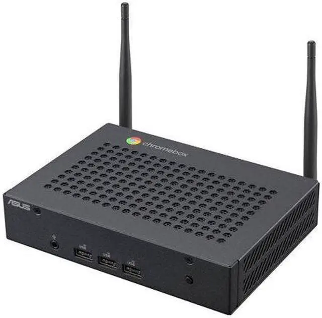 Main image of ASUS Fanless Chromebox CF40-BC0001UNENT - Mini PC 1 x Celeron N4500 / up to 2.8 GHz - RAM 8 GB - eMMC 64 GB - UHD Graphics - Gigabit Ethernet, IEEE 802.11ax (Wi-Fi 6), Bluetooth 5.2 - Google Chrome OS