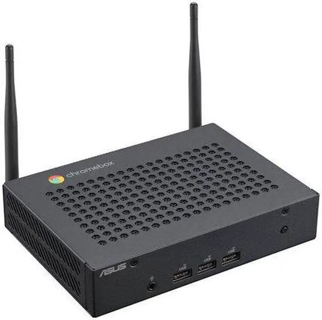 Alt view image 2 of 6 - ASUS Fanless Chromebox CF40-BC0001UNENT - Mini PC 1 x Celeron N4500 / up to 2.8 GHz - RAM 8 GB - eMMC 64 GB - UHD Graphics - Gigabit Ethernet, IEEE 802.11ax (Wi-Fi 6), Bluetooth 5.2 - Google Chrome OS