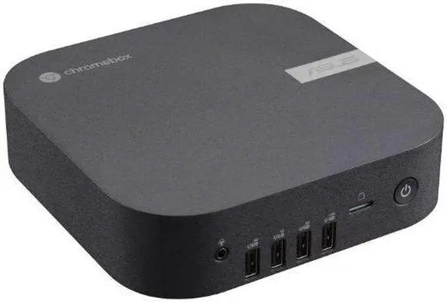 Alt view image 3 of 6 - ASUS Chromebox 5a CHROMEBOX5A-S3081UNENT Intel Core i3-1315U 8GB(2x4GB) DDR4 128GB SSD Chrome OS Enterprise Notebook (Black)