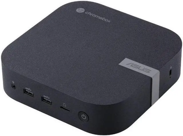 Alt view image 2 of 3 - ASUS Chromebox 5 CHROMEBOX5-S5056UNENT-O Intel Core i5-1240P 16GB DDR4 128GB SSD Chrome OS Enterprise Notebook (Black)