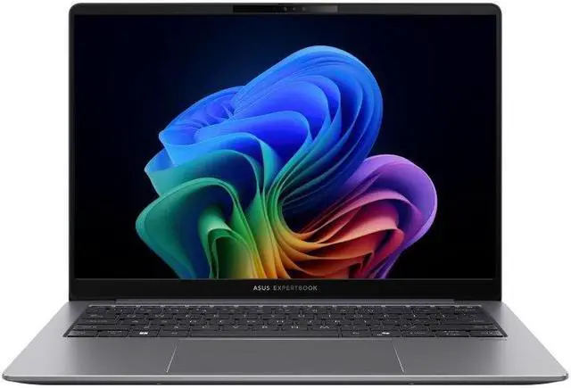 Main image of ASUS ExpertBook 14.0 inch WQXGA(WQ) non-Touch Intel Core 5 Processor 226V 16GB LPDDR5X 512GB 2280 PCIE SSD Windows 11 PRO Notebook (Misty Grey) P5405CSA-XH54