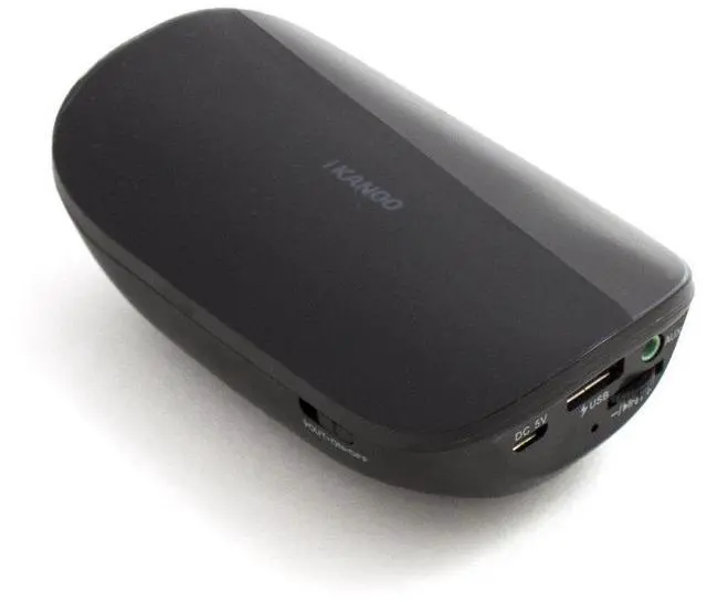 Main image of iKANOO BT014 Power Bank Wireless Bluetooth Portable Speaker w/ Microphone (Black) BT014-BLACK