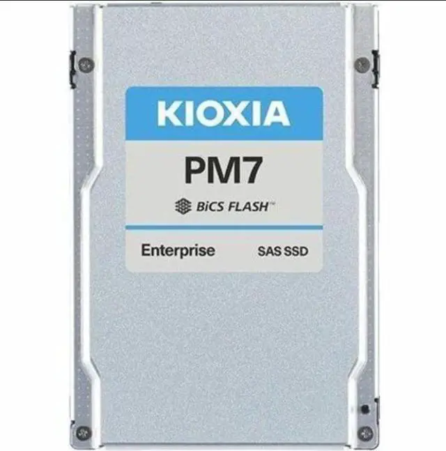 Main image of KIOXIA PM7-V KPM71VUG1T60 1.56 TB Solid State Drive - 2.5" Internal - SAS (24Gb/s SAS) - Mixed Use