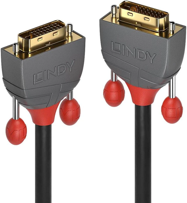 Main image of Lindy 15m DVI-D Dual Link Cable, Anthra Line model 36227
