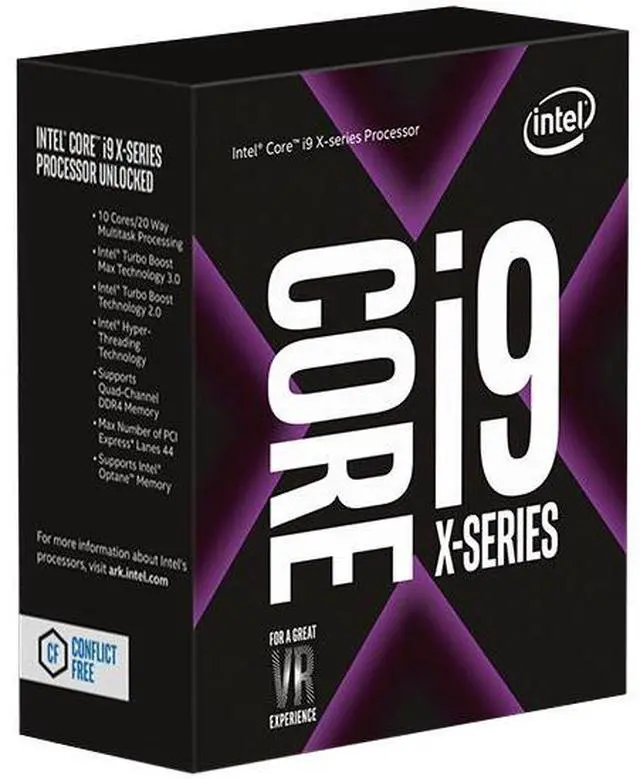 Alt view image 2 of 2 - Intel Core i9-10900X processor 3.7 GHz 19.25 MB Smart Cache Model CD8069504382100