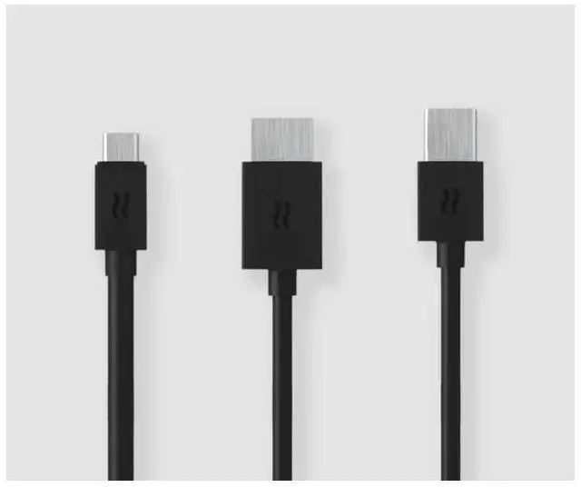 Main image of Airtame 2 Aircords Replacement for 2 device. All-in-one HDMI, USB and USB-C cable Model AT-AC