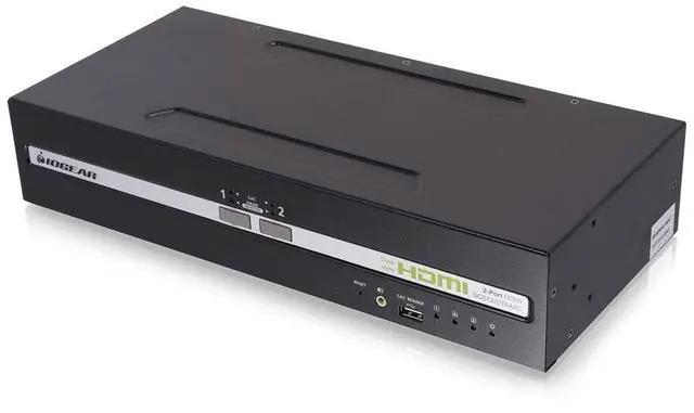 Main image of IOGEAR 2-Port Dual View HDMI Secure KVM Switch PP4.0 TAA Compliant - Model GCS1322TAA4C