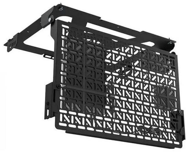 Alt view image 3 of 3 - Atdec Hinged Media Storage Panel (Black) Model AD-AC-PH-B
