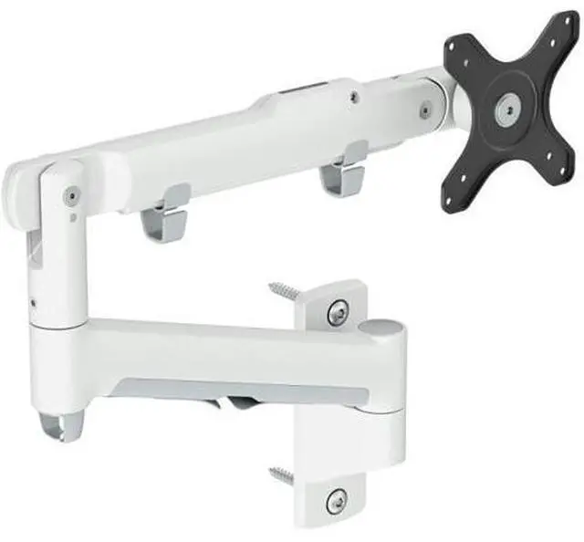 Main image of Atdec AWMS-DW Dynamic Arm Wall Mount (White) Model AWMS-DW-W