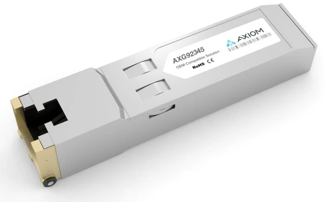 Alt view image 3 of 4 - Axiom 1000BASE-T SFP for Alcatel TAA Model AXG92345