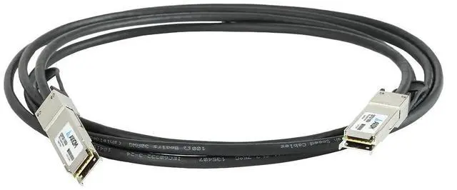 Main image of Axiom 100GBASE-CR4 QSFP28 Passive DAC Cable Check Point Compatible 3m Model CPAC-DAC-100G-3M-AX