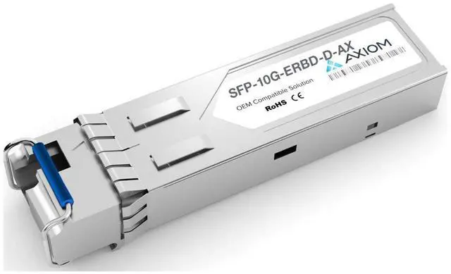 Main image of Axiom 10GBASE-BX40-D SFP+ TRANSCEIVER FOR ARISTA - SFP-1 Model  SFP-10G-ERBD-D-AX