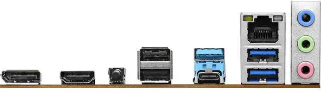 Alt view image 3 of 4 - Asrock B650M-H/M.2+ AMD B650 Socket AM5 micro ATX - 90-MXBMS0-A0UAYZ