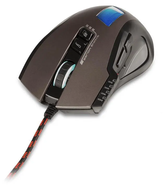 Alt view image 4 of 4 - NGS Gaming Mouse with 8 Programmable Buttons, 7 Colours LED - GMX-105