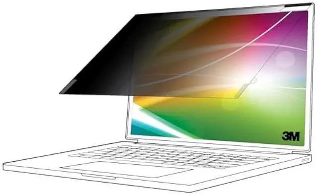 Main image of 3M Bright Screen Privacy Filter for 15.0in Full Screen Laptop, 3:2 , Model BP150C3E