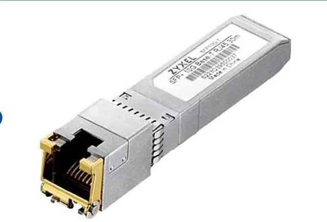 Alt view image 2 of 6 - ZyXEL SFP+ Transciever to RJ-45 10GbE SFP10G-T