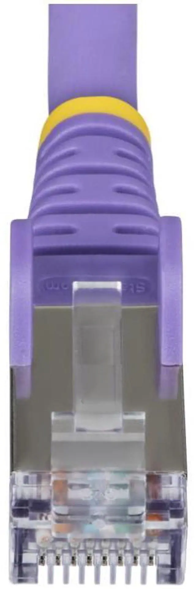 Alt view image 4 of 11 - StarTech 6in Purple CAT6a Ethernet Cable Model NLPL-6IN-CAT6A-PATCH