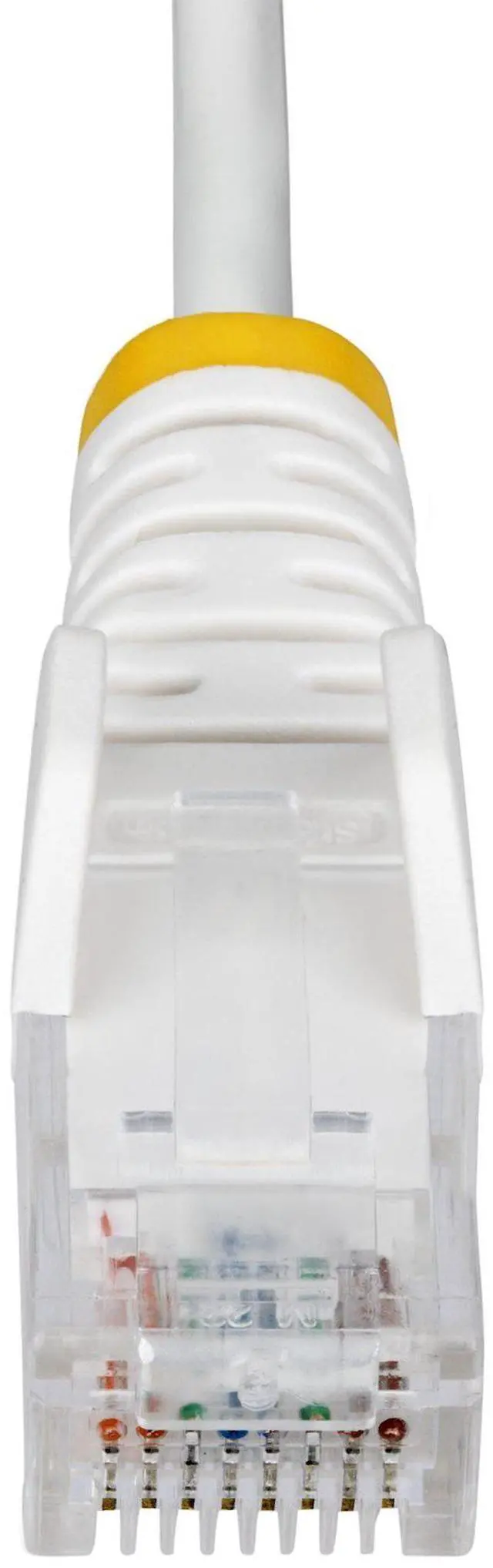 Alt view image 4 of 9 - StarTech 5ft White Slim CAT6 Ethernet Cable, Snagless, 100W PoE, UTP, LSZH, 28AWG Bare Copper Wire, Slim RJ45 Network Patch Cord, Fluke Tested N6PAT5WHS