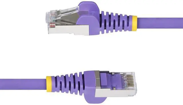 Main image of StarTech 6ft Purple CAT6a Ethernet Cable Model NLPL-6F-CAT6A-PATCH