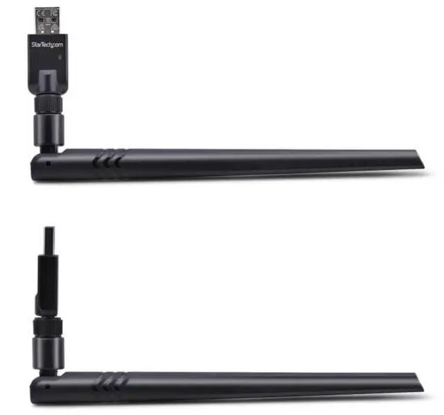 Alt view image 2 of 3 - StarTech USB Bluetooth 5.3 Class 1 Adapter Dongle for PC/Laptop, Long-Range Connectivity for Keyboard, Mouse, Audio Streaming and PAN Networking, Windows/Linux - AV53C1-USB-BLUETOOTH