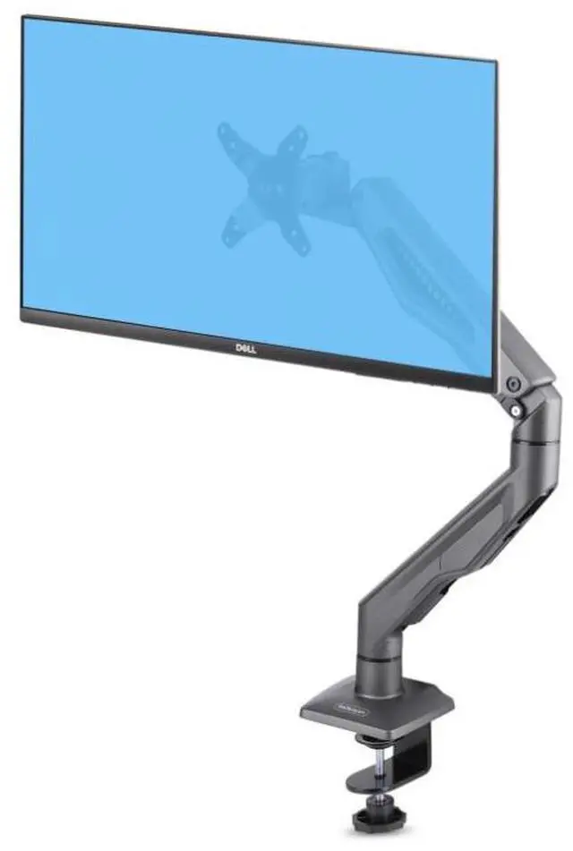 Main image of StarTech Desk Mount Monitor Arm, Up To 32 Display, Max 22lb/10kg, VESA 75x75/100x100, C-Clamp, Fully Articulating, Mechanical Spring, TAA-compliant - H1M1AG2-MONITOR-ARM