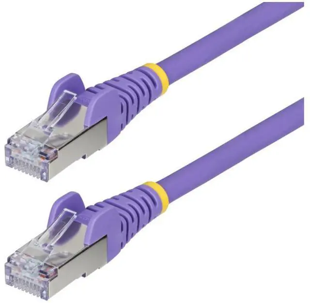 Main image of StarTech 10ft Purple CAT6a Ethernet Cable Model NLPL-10F-CAT6A-PATCH