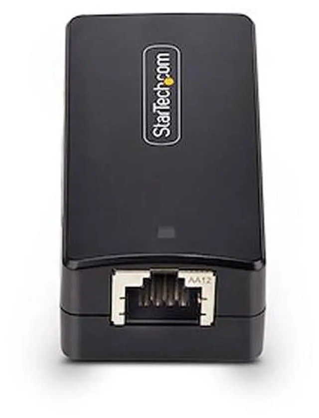 Main image of StarTech 1-Port Gigabit Network Isolator, Compact In-line RJ45 Ethernet Coupler with 4kV Galvanic Isolation, IP40, DIN Rail Mountable, TAA Compliant