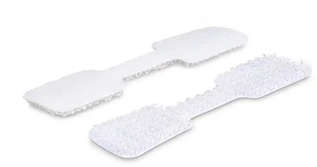 Alt view image 4 of 11 - StarTech.com 3.5in (9cm) Cable Labels, 100 Pack White, Cable/Cord Tags (CABLE-TAG-HLWH) - cable identification labels - hook-to-hook fastener, write-on