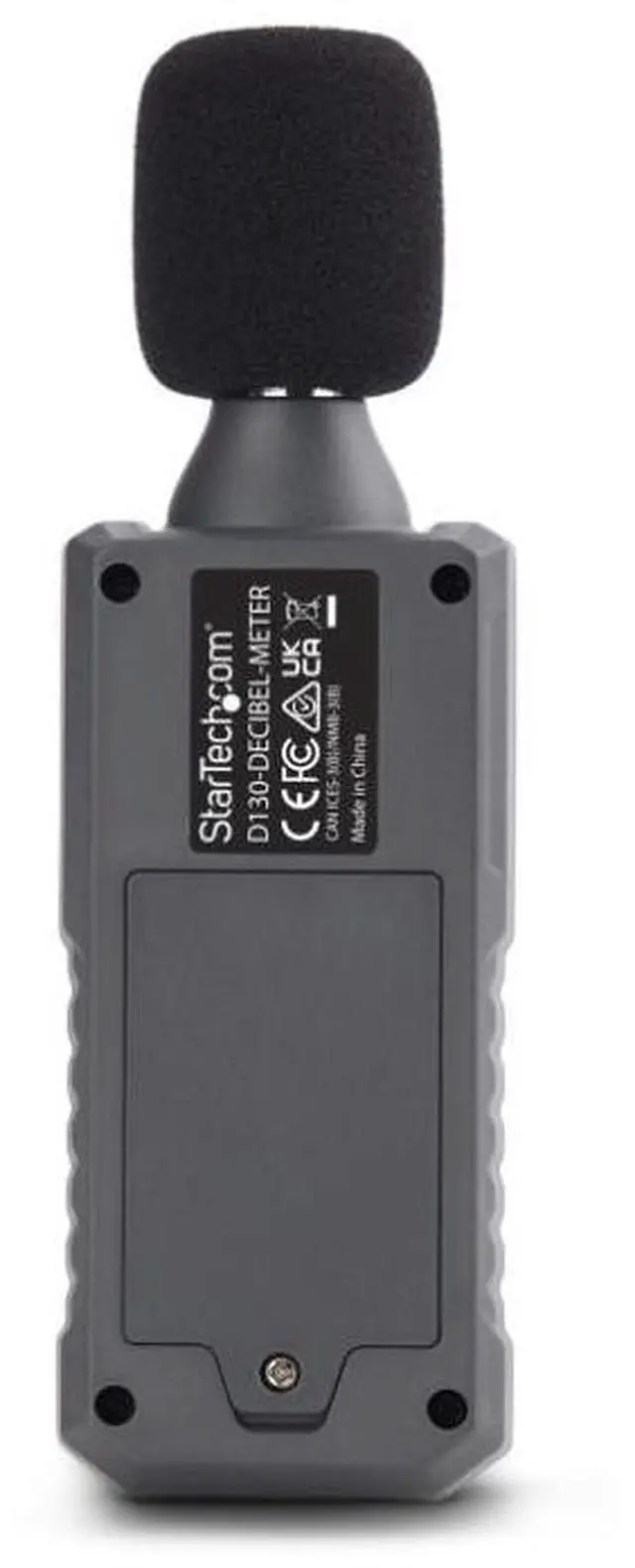 Alt view image 2 of 9 - StarTech Handheld Digital Sound Meter w/Large LCD, Noise/Decibel Reader for Server Room/Office, Audio Level Monitor, 30-130dBA Range, Accurate Min/Max Readings - D130-DECIBEL-METER