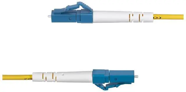Main image of StarTech 5m (16.4ft) LC to SC (UPC) OS2 Single Mode Simplex Fiber Optic Cable, 9/125um, 40G/100G, Bend Insensitive, Low Insertion Loss - LSZH Fiber Jumper Cord