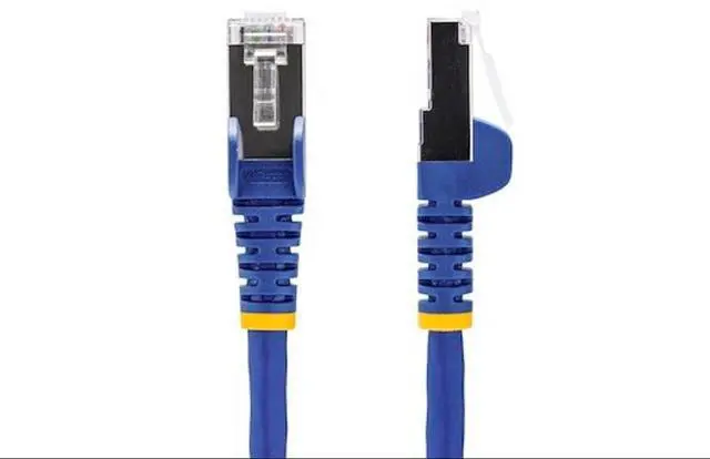 Alt view image 2 of 6 - StarTech 10ft Blue CAT8 Ethernet Cable, Snagless RJ45, 25G/40G, 2000MHz, 100W PoE, S/FTP 26AWG Pure Pure Bare Copper Wire, LSZH, Shielded Network Patch Cord - NLBL-10F-CAT8-PATCH