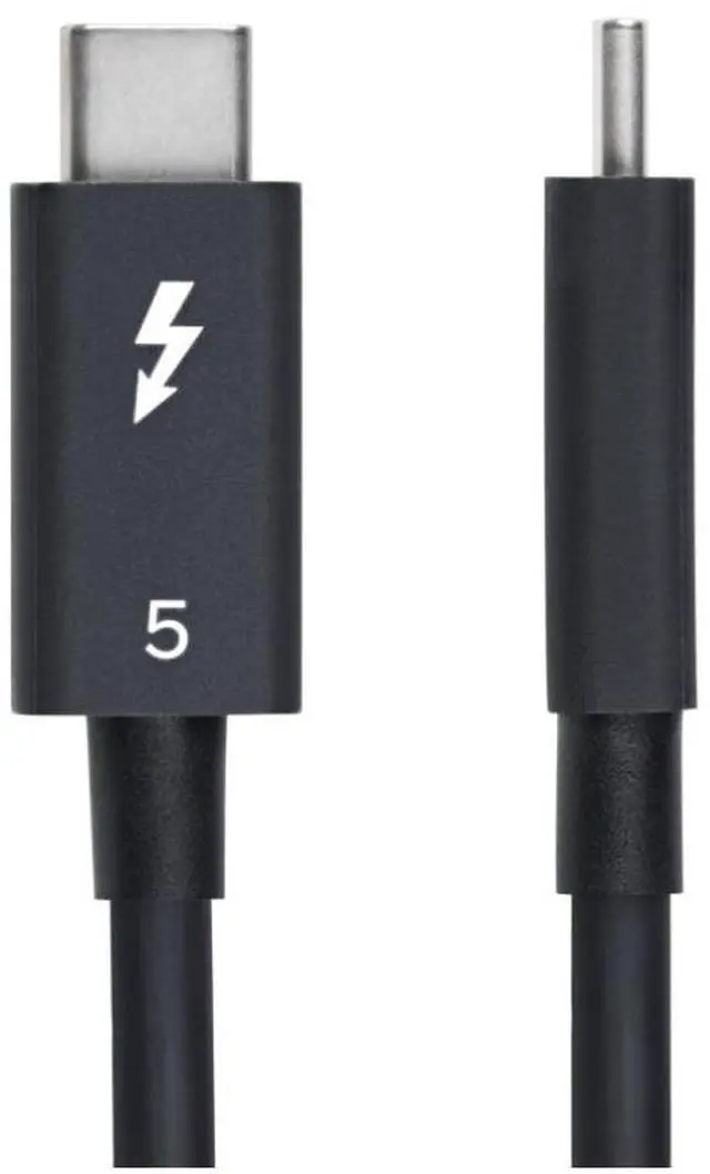 Main image of StarTech 3ft (1m) Thunderbolt 5 Cable, 80Gbps/Up to 120Gbps, 240W PD, 8K 60Hz Video, Certified Thunderbolt Cable - Compatible w/Thunderbolt 4/USB4/USB-C - TBLT5MM1M240W