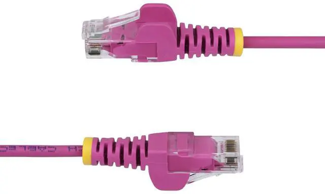 Main image of StarTech 15ft Pink Slim CAT6 Ethernet Cable Model N6PAT15PKS