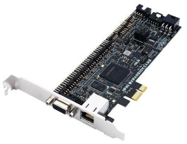 Alt view image 2 of 3 - ASUS IPMI EXPANSION CARD-SI interface cards/adapter Internal RJ-45, VGA - 90MC0AH0-MVUBY1