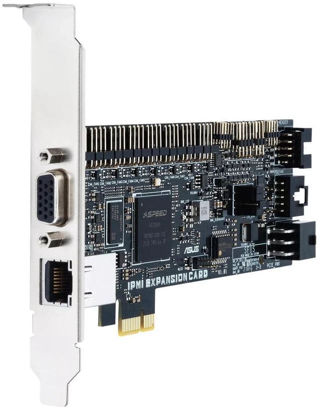 Alt view image 3 of 3 - ASUS IPMI EXPANSION CARD-SI interface cards/adapter Internal RJ-45, VGA - 90MC0AH0-MVUBY1