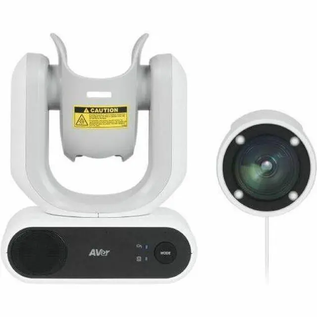 Alt view image 2 of 7 - AVer MD330U 8 Megapixel Indoor 4K Network Camera Color TAA Compliant Model PAMD330U2
