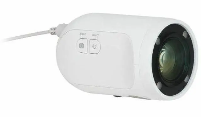 Alt view image 4 of 7 - AVer MD330U 8 Megapixel Indoor 4K Network Camera Color TAA Compliant Model PAMD330U2