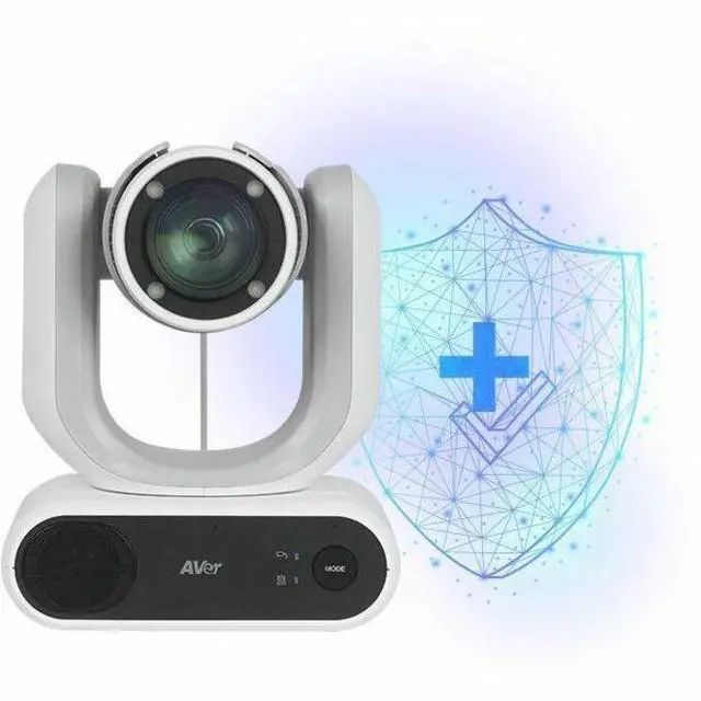 Alt view image 5 of 7 - AVer MD330U 8 Megapixel Indoor 4K Network Camera Color TAA Compliant Model PAMD330U2