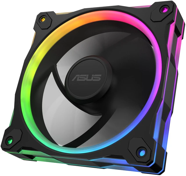Alt view image 2 of 8 - ASUS Prime MR120 Fan ARGB Reverse Black Computer case 12 cm - 90DA00L0-B09000