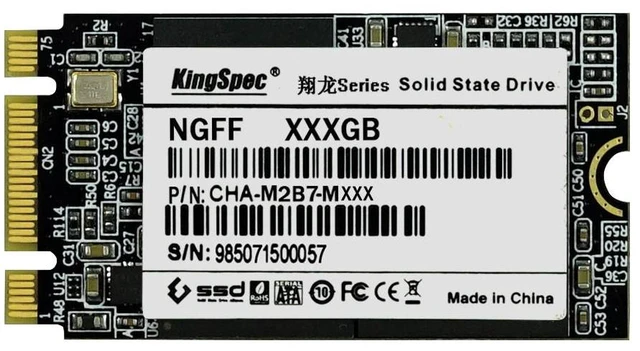 Main image of KingSpec 128GB M.2 NGFF SSD 42mm Solid State Disk CHA-M2B7-M128