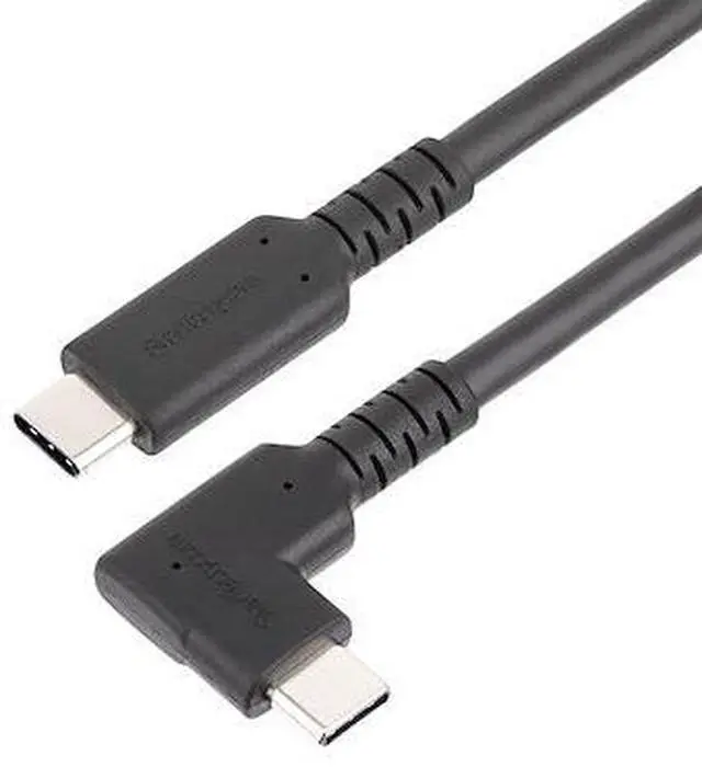 Main image of StarTech 6ft Rugged Right Angle USB-C Cable USB 3.2 RUSB315CC2MBR