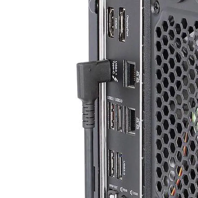 Alt view image 7 of 7 - StarTech 6ft Rugged Right Angle USB-C Cable USB 3.2 RUSB315CC2MBR