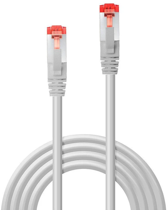 Alt view image 2 of 5 - Lindy 1m Cat.6 S/FTP Cable, Grey 47702
