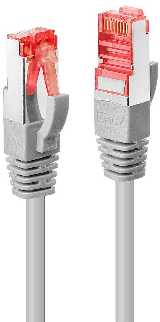 Alt view image 3 of 6 - Lindy 5m Cat.6 S/FTP RJ-45 Cable, Grey 47706